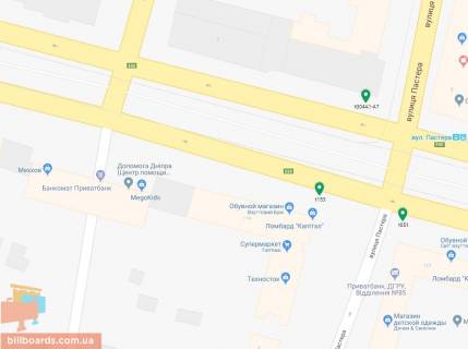 Скроллер A в Днепр (Днепропетровск), 3.14х2.32  просп. Дмитра Яворницького (Карла Маркса), 119, боковий вхід на Центральний ринок "Озерка", на світлофорі - 169617 схема