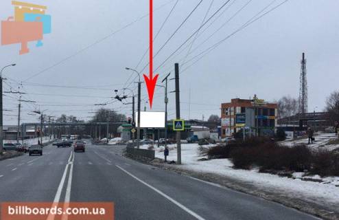 Билборд A в Днепр (Днепропетровск) Калинова вул., 102 - Янтарна вул., 69Д фото 1