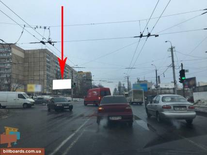 Билборд B в Днепр (Днепропетровск) Калинова вул., 102 - Янтарна вул., 69Д фото 1