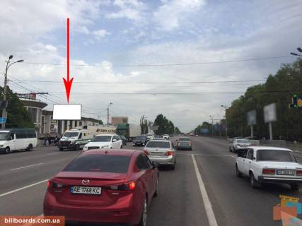 Билборд B в Днепр (Днепропетровск) Запорізьке шосе - Космічна вул. фото 1
