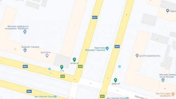 Скроллер A в Днепр (Днепропетровск) Вокзальна пл (кол. Петровського пл.)., 11, центральний вхід в вокзал - 188424 схема