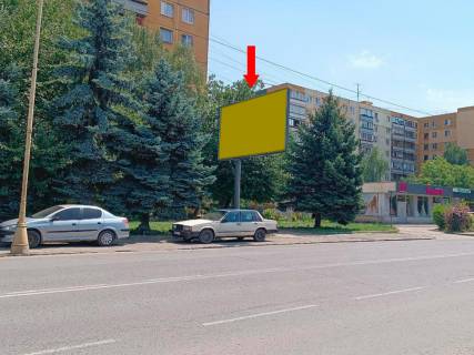 Билборд B в Ужгороде, 3x6  Минайська вул., 15, біля магазину "Сільпо" фото 1