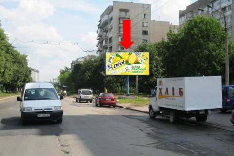 Билборд A в Ивано-Франковске Тролейбусна вул., 12, біля аптеки, з центру фото 1