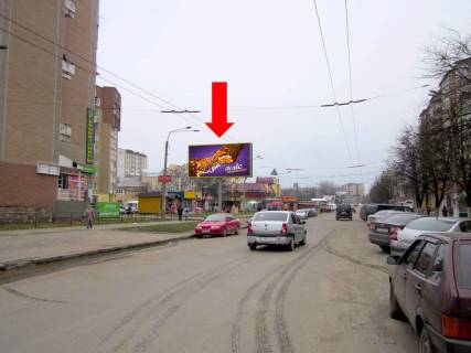 Билборд B в Ивано-Франковске Тролейбусна вул. / Галицькая вул., біля магазину "Фаворит" фото 1