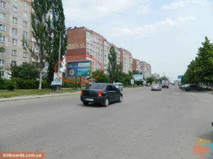 Билборд B в Ивано-Франковске Івана-Павла II вул. (колиш. Будівельників вул.), 17-19 фото 1