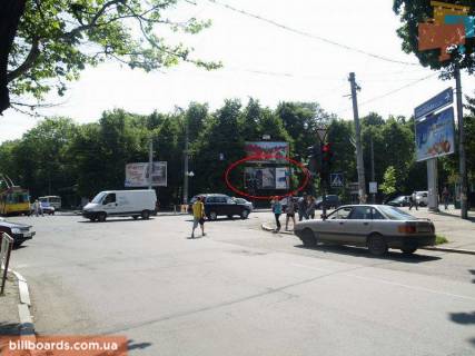 Билборд A в Ивано-Франковске Галицька вул. - Василіянок (Панфіловців) вул., нижній фото 1