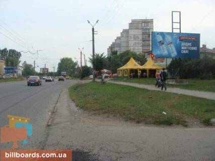 Билборд A в Ивано-Франковске Івасюка вул. - Хоткевича (Братів Майданських ) вул., до вул. Незалежності фото 1