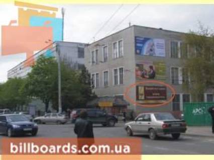 Билборд A в Ивано-Франковске Ак. Сахарова (Чекістів) вул. - Мельника вул., нижній фото 1