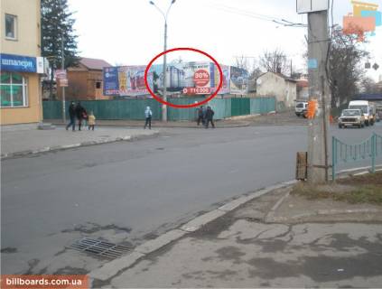 Билборд B в Ивано-Франковске Вовчинецька (Гагаріна) вул. - Привокзальна вул., правий фото 1