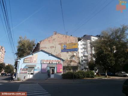 Билборд A в Ивано-Франковске Коновальця вул., 117 - Стецько вул., в сторону центру фото 1