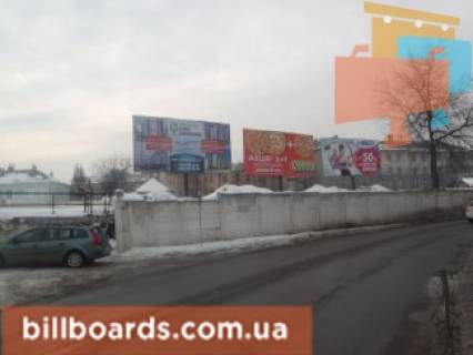 Билборд B в Ивано-Франковске Деповська вул. - вул. Вовчинецька (Гагаріна), правий фото 1