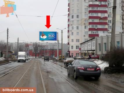 Призма A в Харькове, 3x6  Гольдбергівська вул. (кол. 1-ої Кінної армії вул.), 13А, супермаркет "Таврия В", в бік просп. Аерокосмічний (Гагаріна) - 117148 фото 1