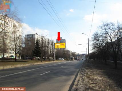 Билборд B в Харькове Гвардійців Широнінців, 52, в сторону Нескорених вул. (колиш. Героїв Праці вул.) фото 1