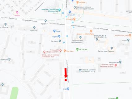 Билборд A в Харькове Гвардійців Широнінців вул., 9 в сторону Салтівського шосе схема