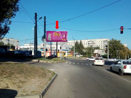 Билборд B в Харькове Гвардійців Широнінців вул. - вул. Бучми (Уборевича), біля магазину "Єва", в сторону вул. Ак. Павлова фото 1