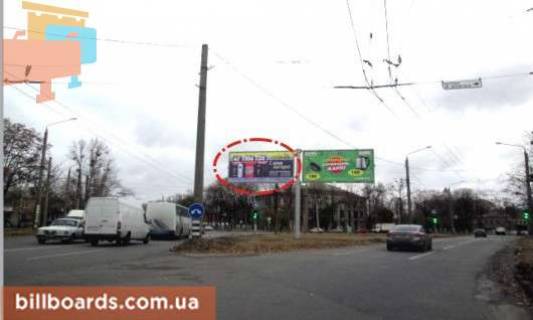 Билборд A в Харькове Олександрівський пр. (колиш. Косіора пр.) - Хмельницького бул. фото 1