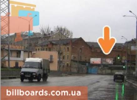 Билборд A в Харькове Харківська набережна, 3 / Громадянська вул., правий фото 1