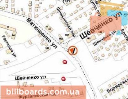 Призма A в Харькове Мойсеївська вул. / Шевченко вул. с / м. "Рост", з центру - 155093 схема