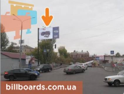 Білборд, Бігборд (Борд)  B у Харкові Фейєрбаха пров. / Шевченко вул. Фото 1