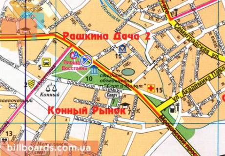Скроллер A в Харькове, 2.3x3.14  Героїв Харкова просп. (Московський просп.), 94 - 480225 схема