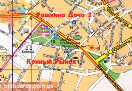 Скроллер A в Харькове, 2.3x3.14  Героїв Харкова просп. (Московський просп.) - Повстання пл. - 480224 схема