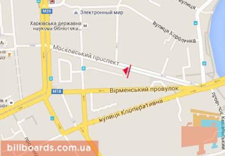 Скроллер A в Харькове, 2.3x3.14  Героїв Харкова просп. (Московський просп.), 10 - 480221 схема