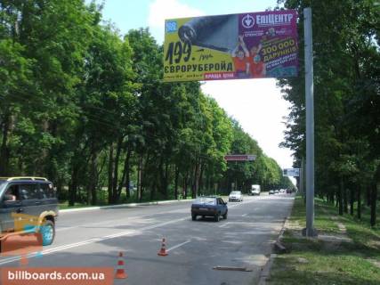 Білборд, Бігборд (Борд)  A у Харкові просп. Героїв Харкова (Московський)., 264А - Свистуна вул. Фото 1