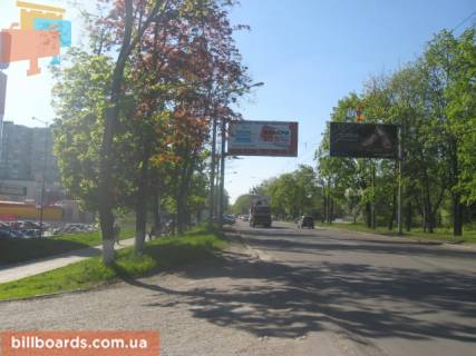 Білборд, Бігборд (Борд)  A у Харкові просп. Героїв Харкова (Московський)., 256Б, в центр Фото 1