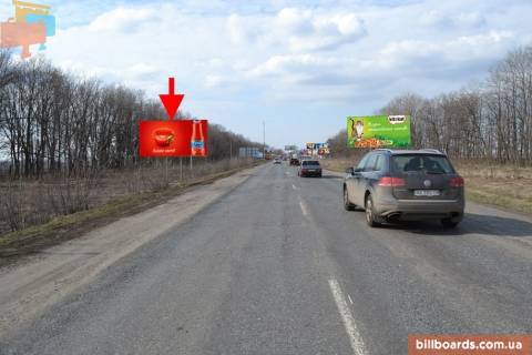 Билборд B в Харькове Салтівське шосе - розв'язка з окружної, в'їзд в місто зі ст. Ст. Салтова фото 1