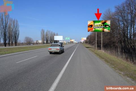 Билборд A в Харькове просп. Героїв Харкова (Московський). (Траса Харків - Ростов-на-Дону), АЗС "ОККО", в'їзд в місто фото 1
