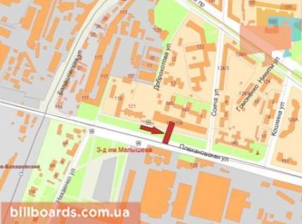 Призматрон, Призма B у Харкові Георгія Тарасенка (Плеханівська) вул., 135/139 - 135706 схема