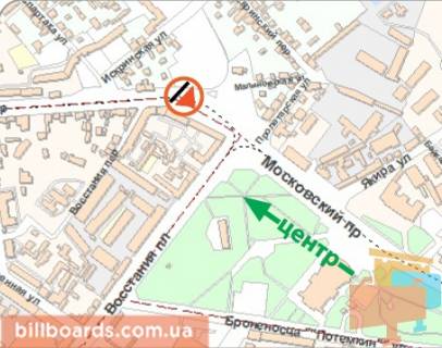 Призматрон, Призма A у Харкові просп. Героїв Харкова (Московський)., 109 / Захисників України пл. (Колиш. Повстання пл.), Права - 155484 схема