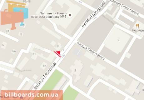 Скроллер  в Харькове Молочна (Кірова) ул., 8 - 163060 схема