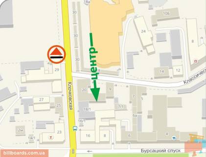 Призматрон, Призма A у Харкові Клочківська вул., 29 / Кравцова пров. - 163085 схема