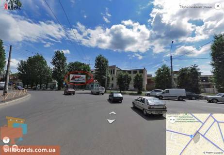 Билборд A в Хмельницком Кам'янецька вул. - Тернопільська вул. фото 1