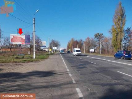 Білборд, Бігборд (Борд)  B у Хмельницькому Вінницьке шосе - Вінницька вул., 105, навпроти, в'їзд в місто Фото 1
