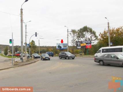 Билборд B в Хмельницком Мирного П. ул. - ул. Озерная фото 1