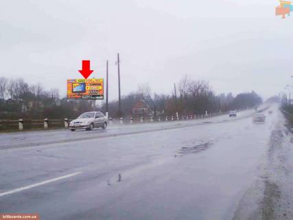 Билборд B в Хмельницком Виїзд з міста з боку м. Львів, м.Тернопіль фото 1