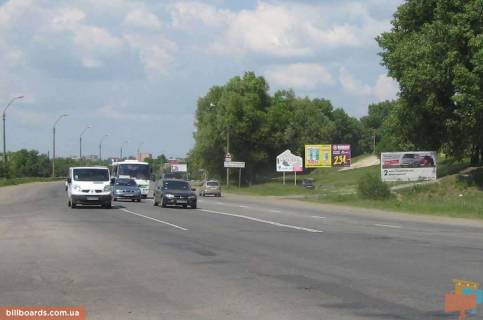 Билборд A в Хмельницком Кам'янецька вул., в'їзд в місто, з боку м. Кам'янець-Подільський фото 1