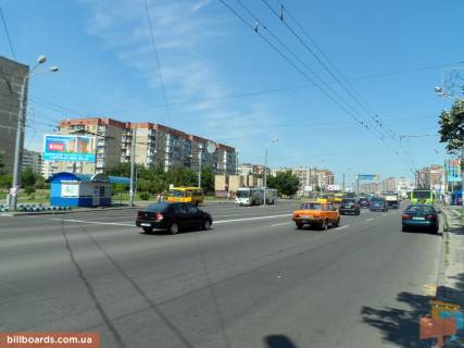 Білборд, Бігборд (Борд)  B у Києві просп. Червоної Калини (Володимира Маяковського)., 59 Фото 1