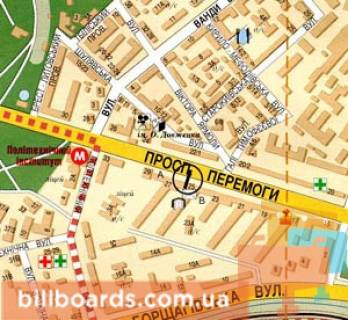 Призма B в Киеве Победы пр., 25 - 131374 схема