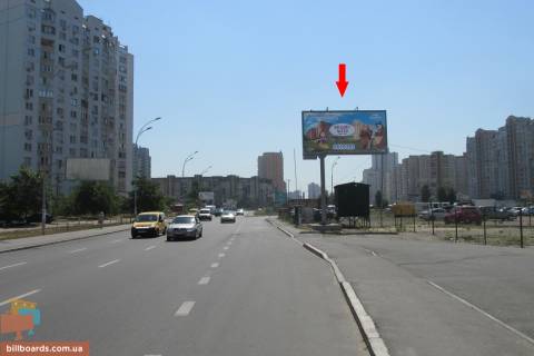 Билборд B в Киеве Григоренко пр. - Ахматової вул. фото 1