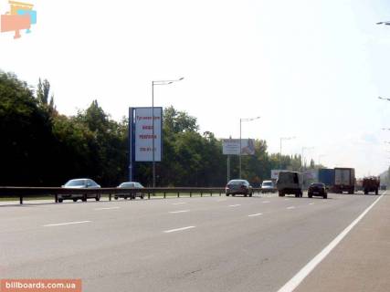 Бэклайт B в Киеве Столичне шосе, 22, ст.м. "Видубичі", біля ЖК Світло Парк, з центру фото 1