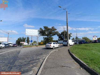 Билборд B в Киеве Теліги вул. - Кирилівська вул. (колиш. Фрунзе вул.), лівий фото 1