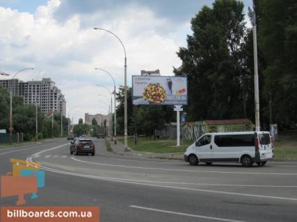 Білборд, Бігборд (Борд)  A у Києві Луценко вул., 1, в напрямку центру Фото 1
