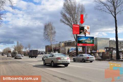 Билборд  в Киеве Кольцевая дорога, 110, супермаркет "METRO", "Фокстрот", Столичный рынок фото 1