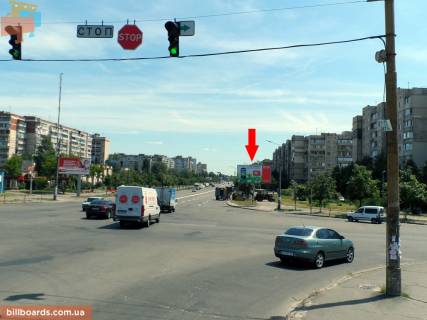 Билборд A в Киеве Бальзака ул. / Лифаря ул. (бывш. Сабурова ул.) фото 1
