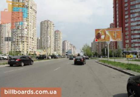 Билборд  в Киеве Ахматовой ул., 47 фото 1