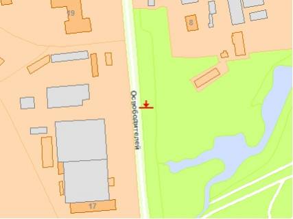 Билборд  в Киеве просп. Георгія Нарбута (Визволителів)., 17 схема