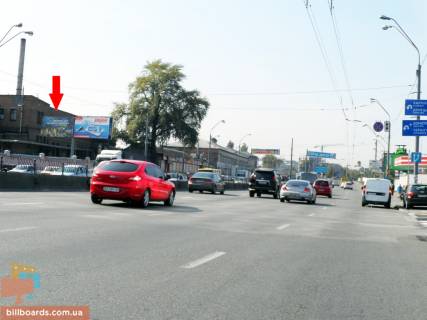 Билборд  в Киеве Бандеры пр. (бывш. Московский пр.) / Телиги  ул., левый фото 1